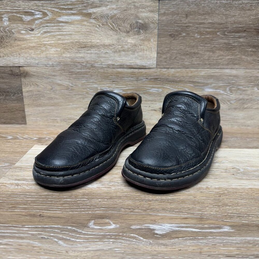 Born Black Leather Loafers Women's Size 11